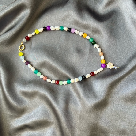 Natural pearl necklace - Picture 3 of 9